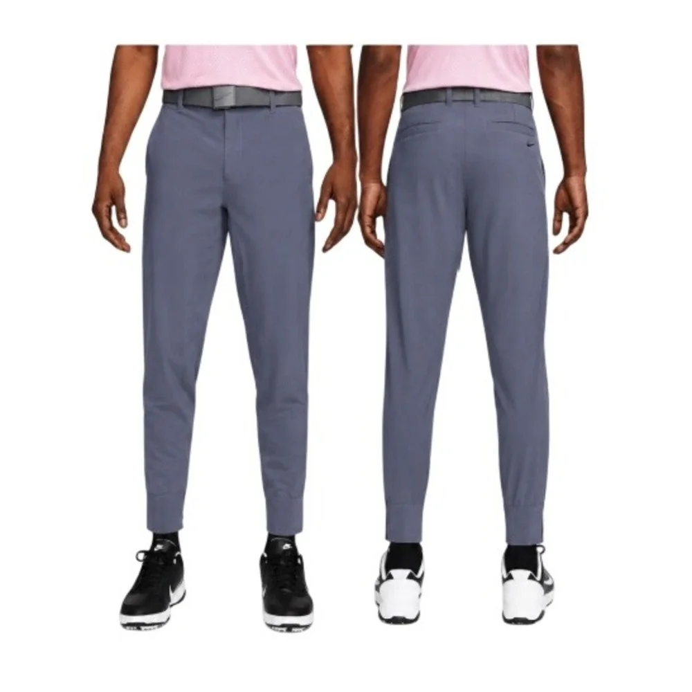 NIKE Mens 36 Tour Repel Golf Jogger Pants Purple Gray